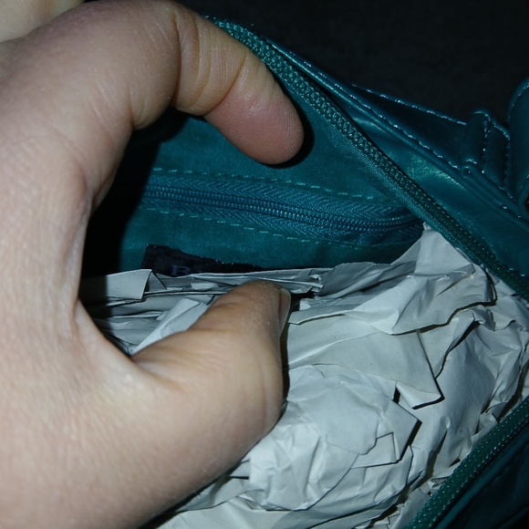 Bueno Vintage Green Crossbody Bag New - Picture 11 of 13